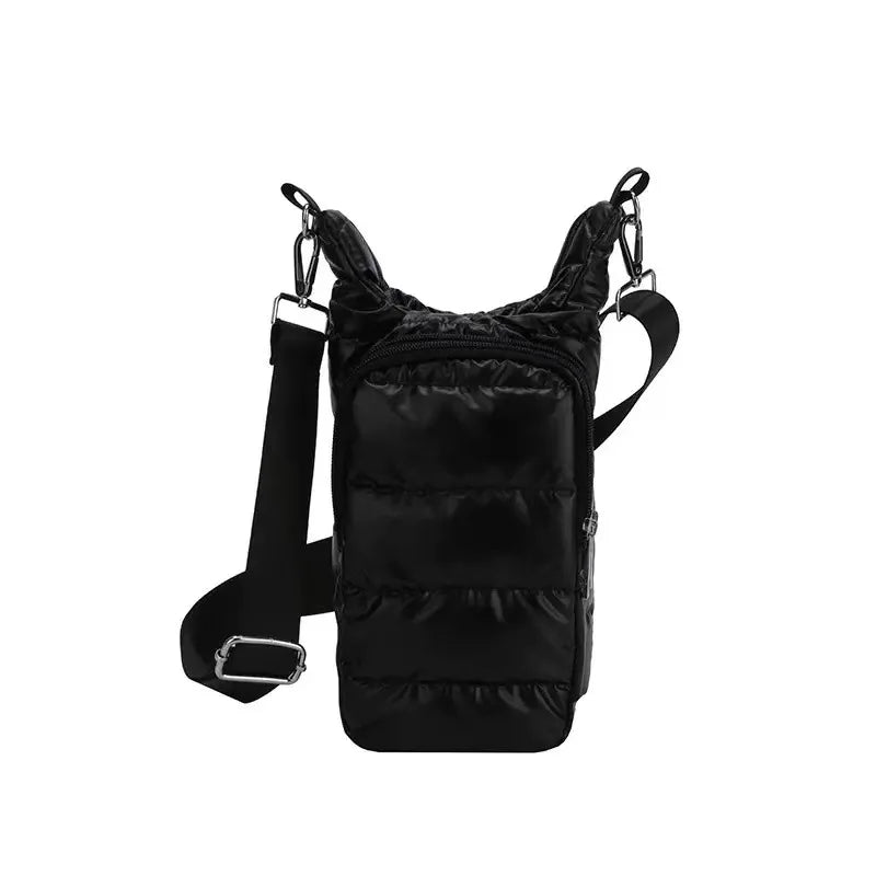 Water Bottle Crossbody Carrier Bag | Adjustable Bottle Sling Holder