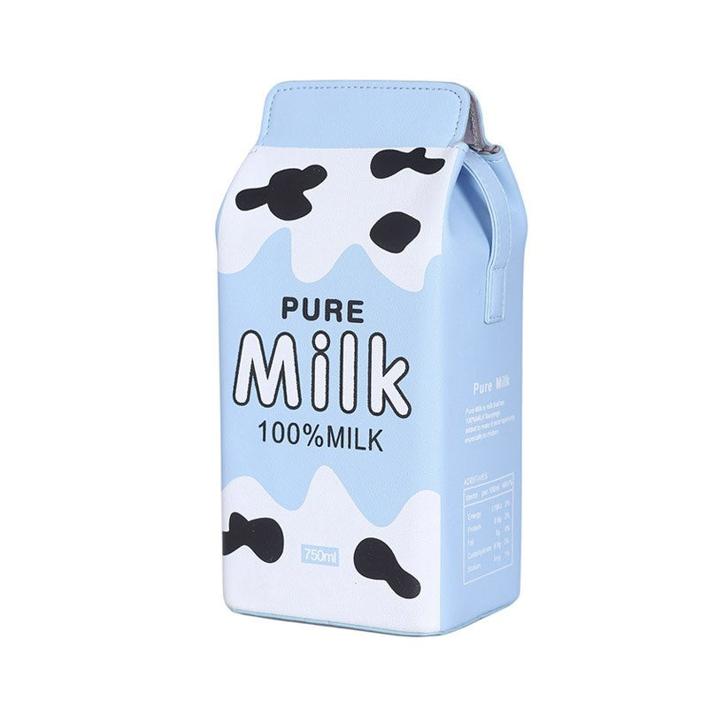Fashion Cute Milk Box Crossbody Bag