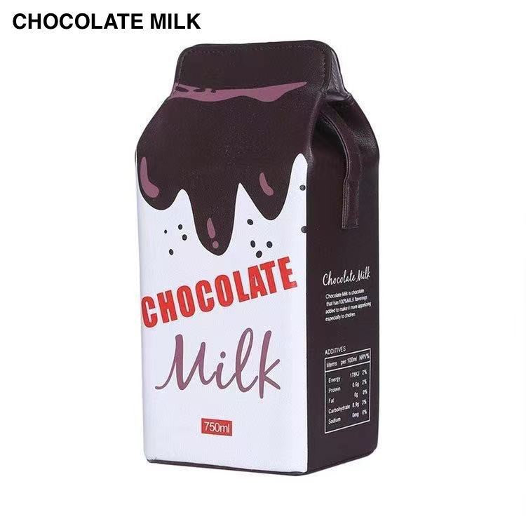 Fashion Cute Milk Box Crossbody Bag