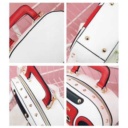 Vintage Radio Crossbody Bag for Women | Retro PU Leather Purse