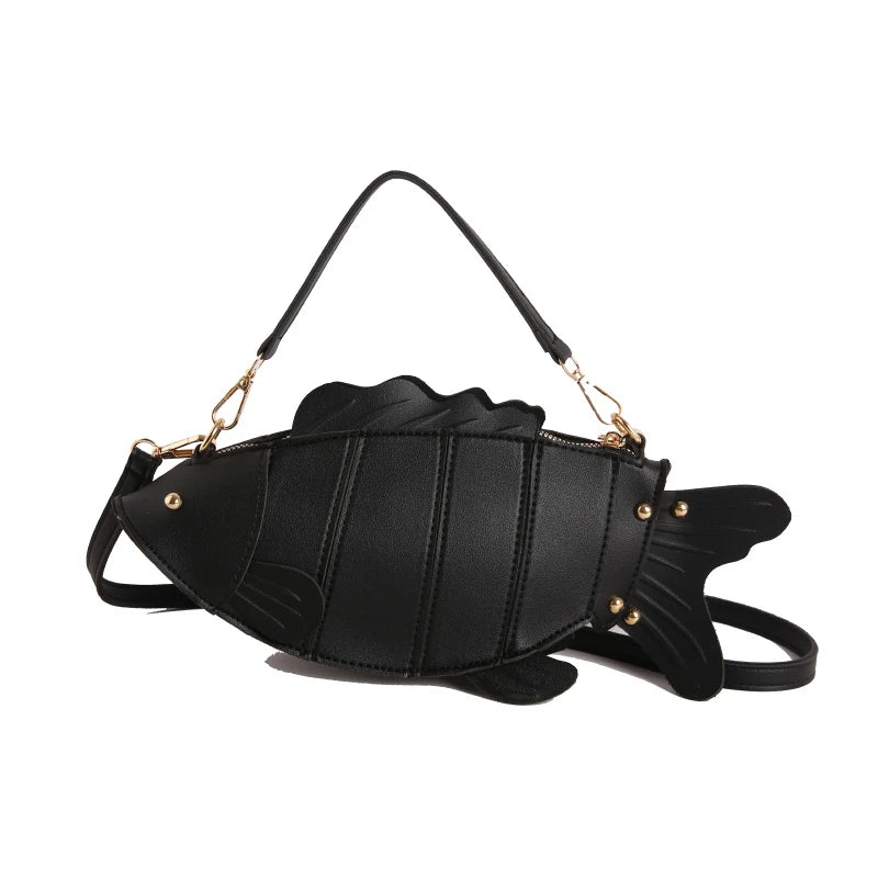 3D Fish Clutch & Crossbody Bag | Novelty Fish Purse for Women