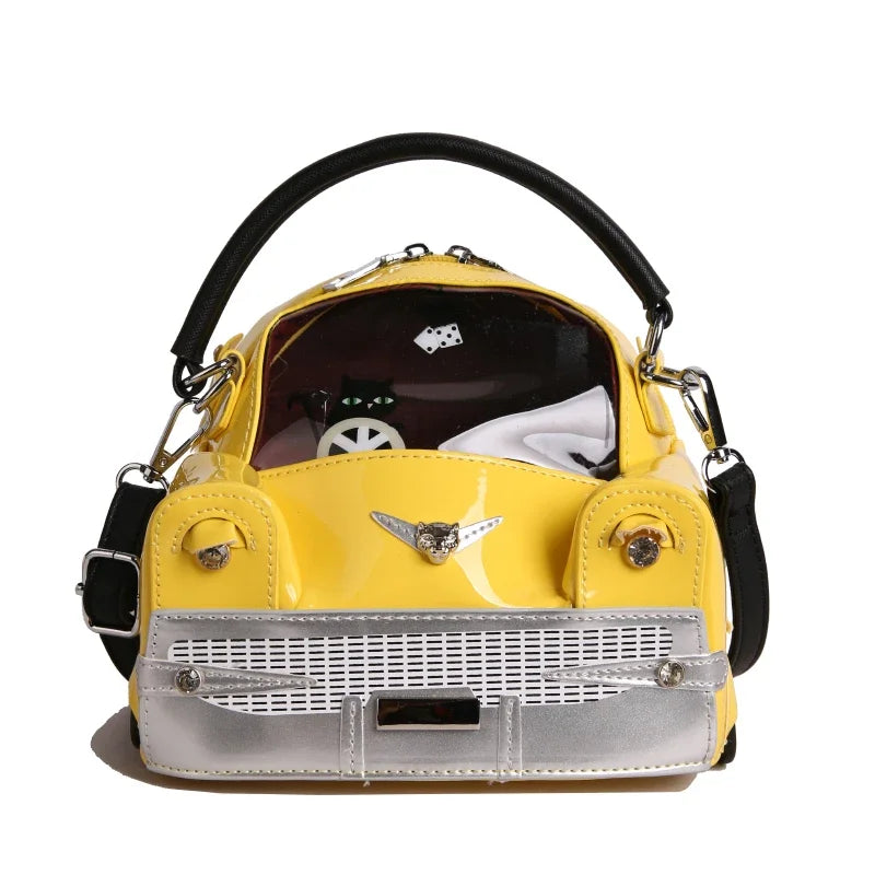 Fashion Creative PU Square Shoulder & Crossbody Bags for Women 2026 Hot SaleLarge Capacity Retro Design Personality Handbags