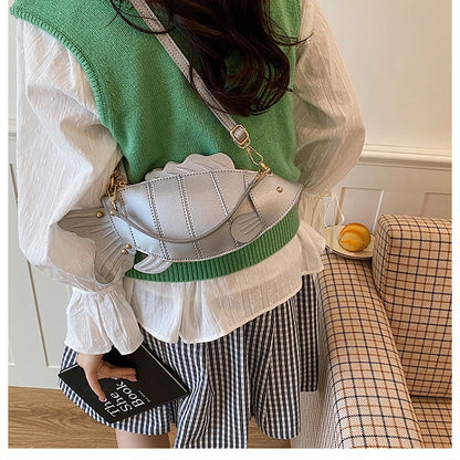 3D Fish Clutch & Crossbody Bag | Novelty Fish Purse for Women