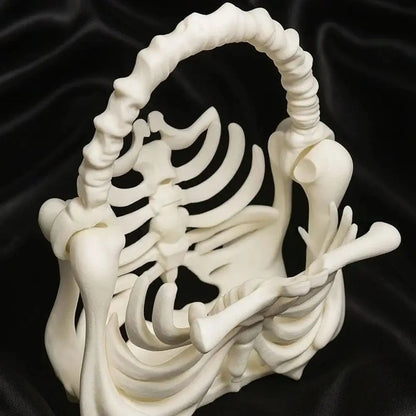 Skeleton Rib Cage Halloween Bag