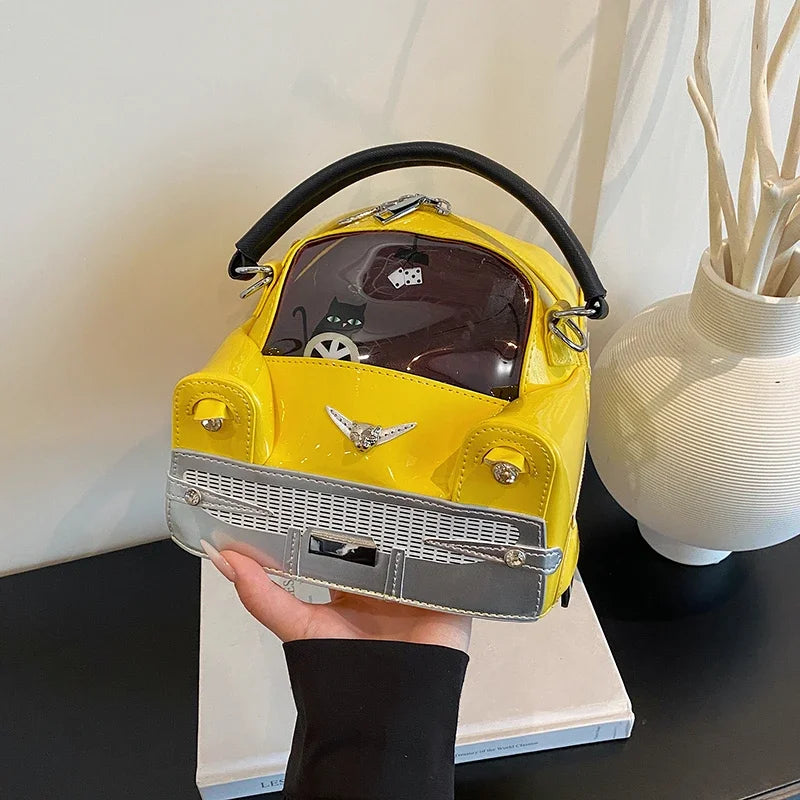 Fashion Creative PU Square Shoulder & Crossbody Bags for Women 2026 Hot SaleLarge Capacity Retro Design Personality Handbags