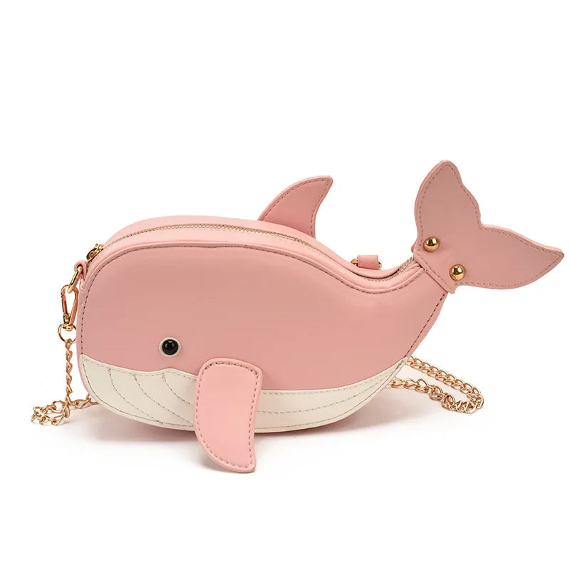 Cute Shark Crossbody & Clutch Bag | Novelty Purse for Women