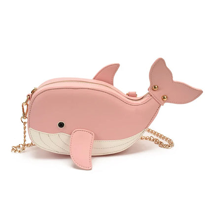 Cute Shark Crossbody & Clutch Bag | Novelty Purse for Women