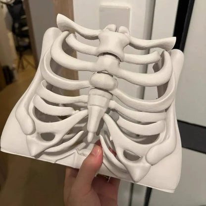 Skeleton Rib Cage Halloween Bag