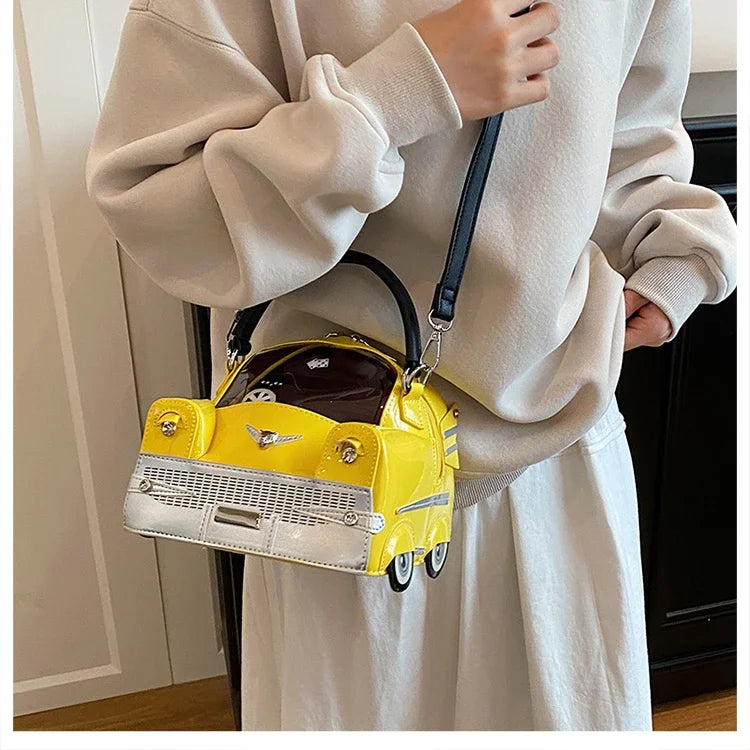 Fashion Creative PU Square Shoulder & Crossbody Bags for Women 2026 Hot SaleLarge Capacity Retro Design Personality Handbags
