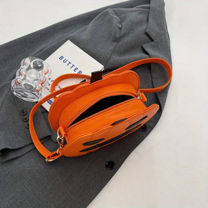 Halloween Pumpkin Crossbody Purse