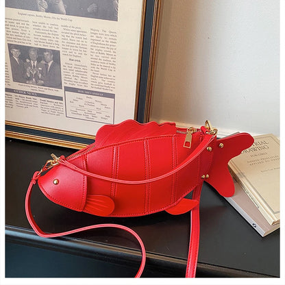 3D Fish Clutch & Crossbody Bag | Novelty Fish Purse for Women