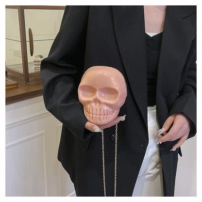 Halloween Skull Crossbody Bag | Cute Gothic Novelty Purse