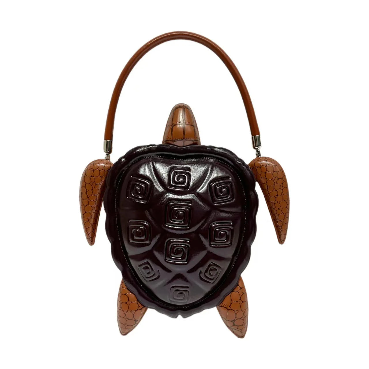 2025 Autumn/Winter New Fashion, Creative, Cute and Funny Turtle Bag, Women's Handbag, Single-Shoulder Crossbody Bag