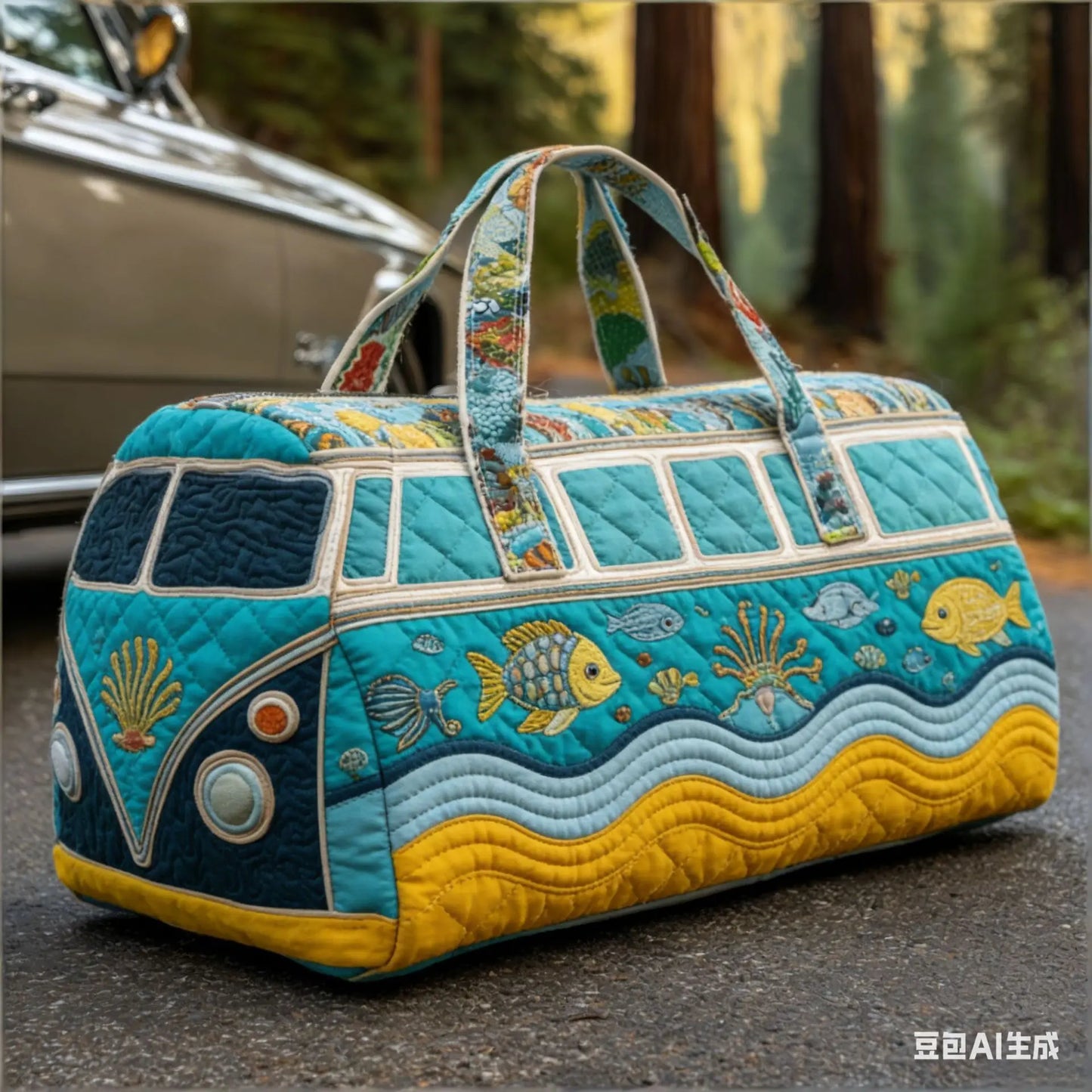 3D Printed Quilted Bags Personalized Gifts Custom Bags daily fashion Handbag Tote Bag Training Travel Bag Beach Hiking Camping
