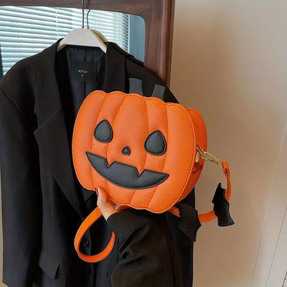 Halloween Pumpkin Crossbody Purse