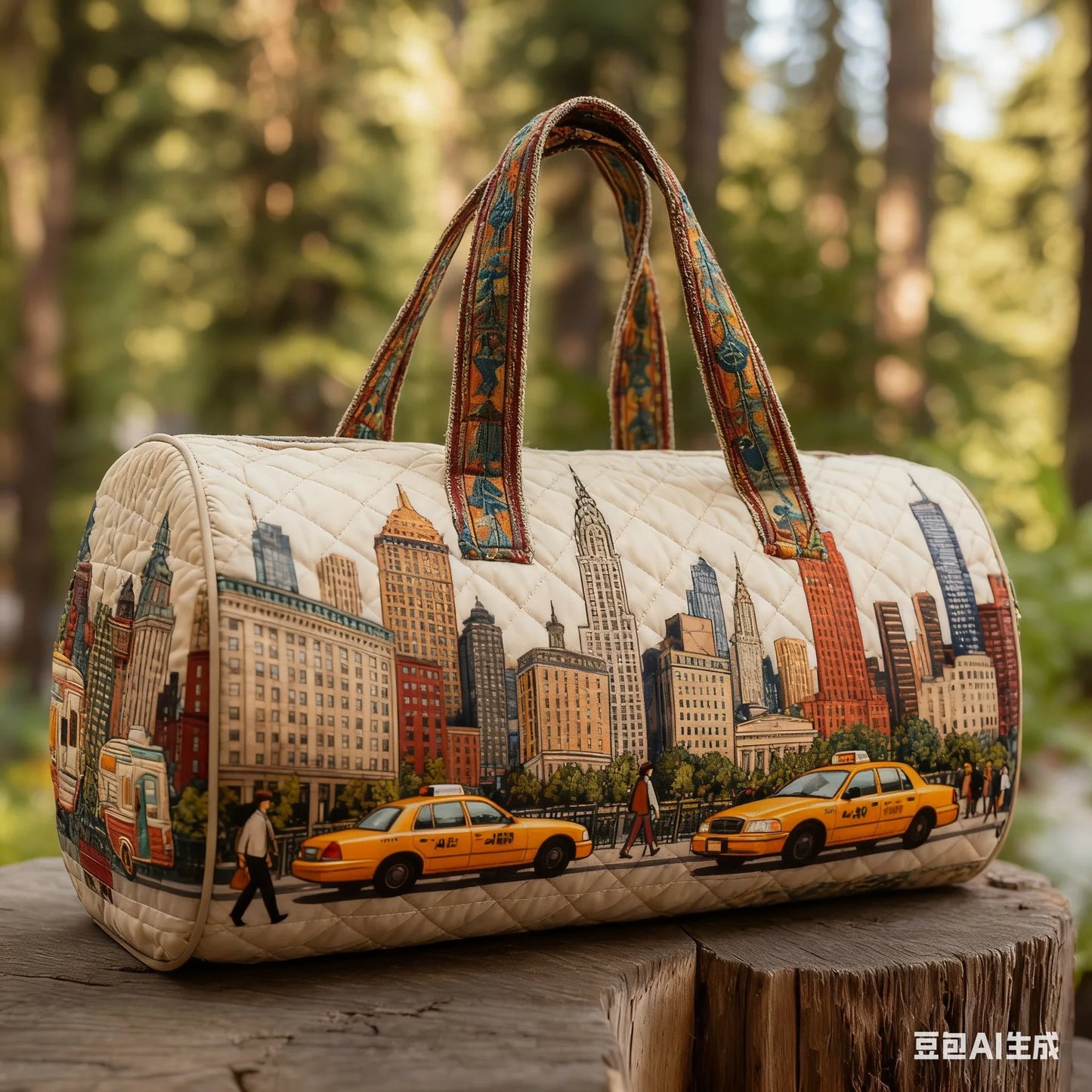 3D Printed Quilted Bags Personalized Gifts Custom Bags daily fashion Handbag Tote Bag Training Travel Bag Beach Hiking Camping