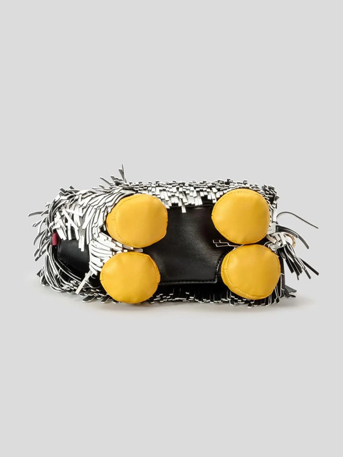 Novelty Tassel Puppy Shape Women's Shoulder Bag Crossbody Cute Cartoon Animal Shape Purses and Handbag Designer Tote Bag