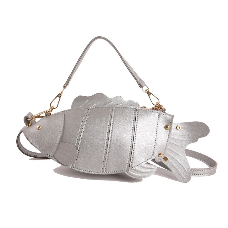 3D Fish Clutch & Crossbody Bag | Novelty Fish Purse for Women