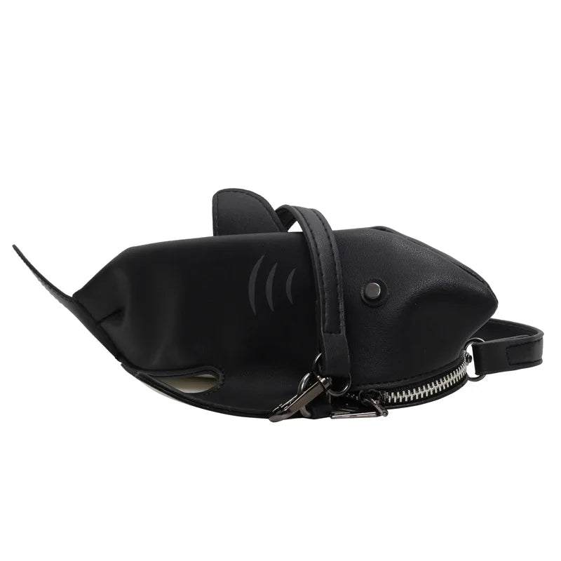 Cute Shark Crossbody Bag for Women | Unique Mini Shoulder Purse