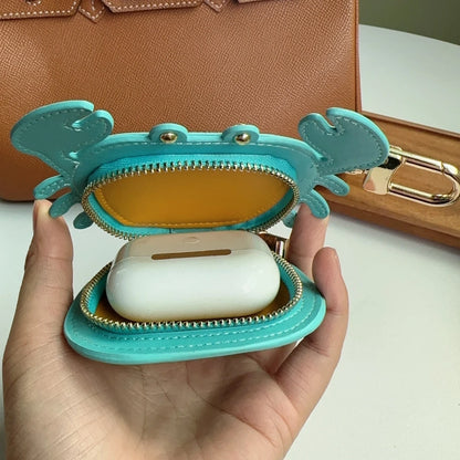 Crab Mini Wallet Zipper Pouch | Cute Bag Decoration Accessory