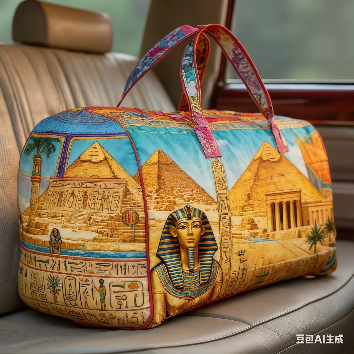 3D Printed Quilted Bags Personalized Gifts Custom Bags daily fashion Handbag Tote Bag Training Travel Bag Beach Hiking Camping