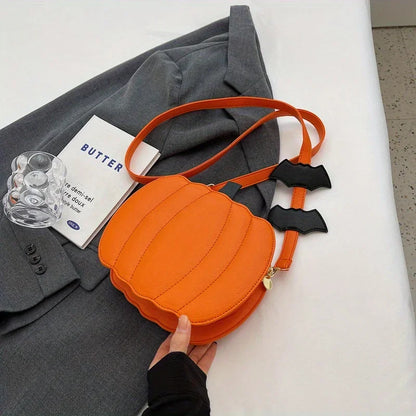 Halloween Pumpkin Crossbody Purse