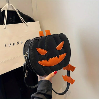 Halloween Pumpkin Crossbody Purse