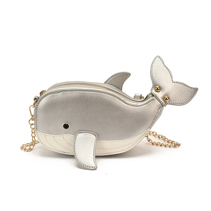 Cute Shark Crossbody & Clutch Bag | Novelty Purse for Women