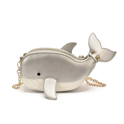 Cute Shark Crossbody & Clutch Bag | Novelty Purse for Women