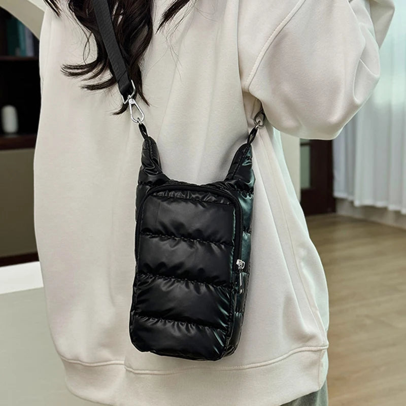 Water Bottle Crossbody Carrier Bag | Adjustable Bottle Sling Holder