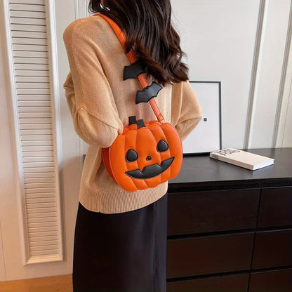 Halloween Pumpkin Crossbody Purse