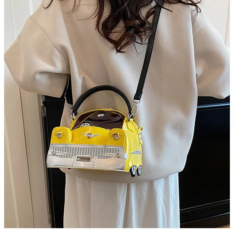 Fashion Creative PU Square Shoulder & Crossbody Bags for Women 2026 Hot SaleLarge Capacity Retro Design Personality Handbags