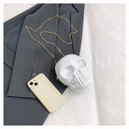 Halloween Skull Crossbody Bag | Cute Gothic Novelty Purse