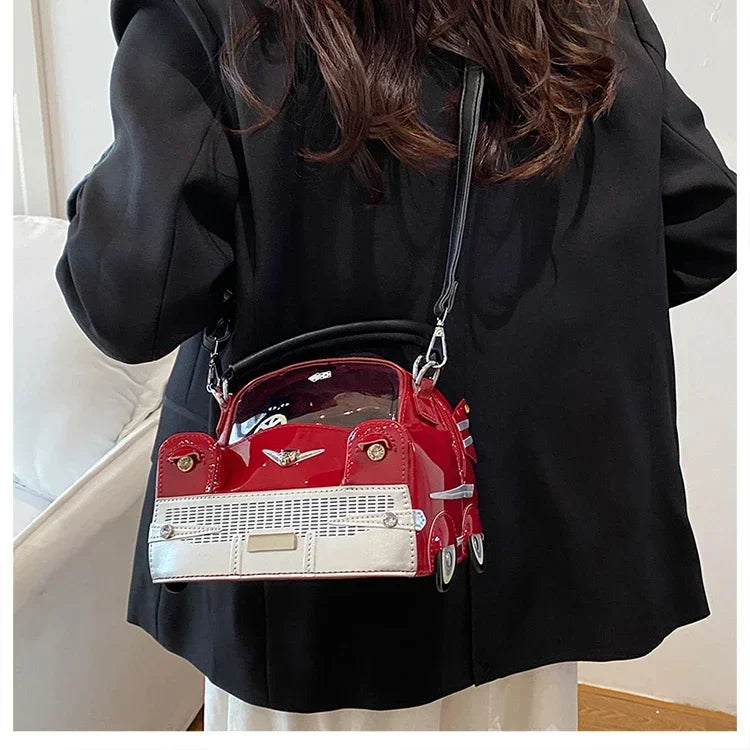 Fashion Creative PU Square Shoulder & Crossbody Bags for Women 2026 Hot SaleLarge Capacity Retro Design Personality Handbags