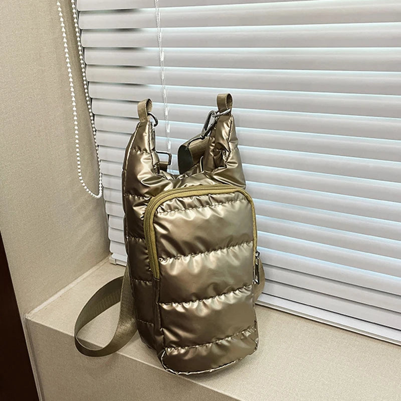Water Bottle Crossbody Carrier Bag | Adjustable Bottle Sling Holder