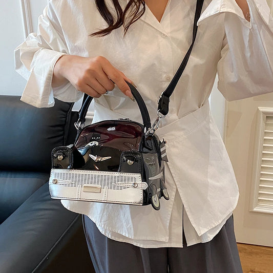 Vintage Car Crossbody Bag for Women | Cute Retro Car Handbag