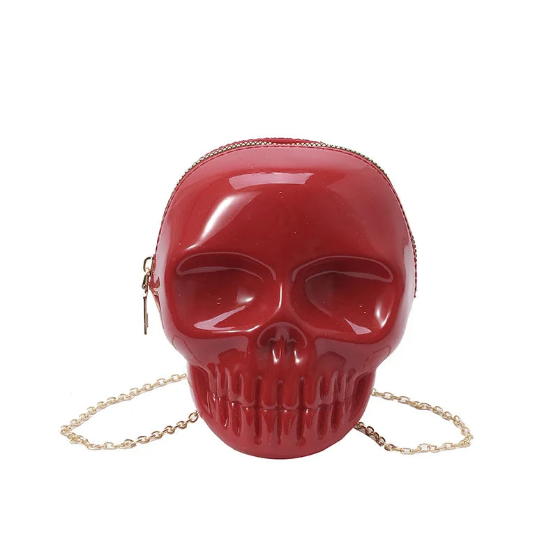 Halloween Skull Crossbody Bag | Cute Gothic Novelty Purse