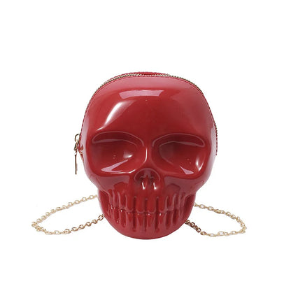 Halloween Skull Crossbody Bag | Cute Gothic Novelty Purse