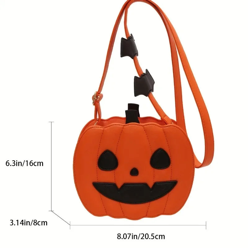 Halloween Pumpkin Crossbody Purse