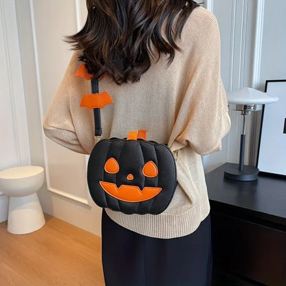 Halloween Pumpkin Crossbody Purse