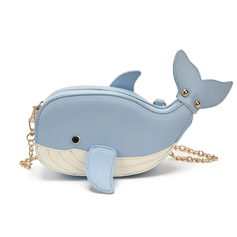 Cute Shark Crossbody & Clutch Bag | Novelty Purse for Women