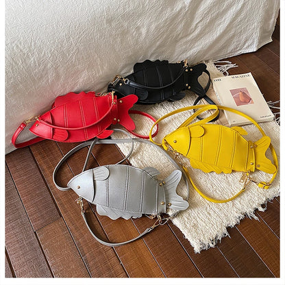 3D Fish Clutch & Crossbody Bag | Novelty Fish Purse for Women