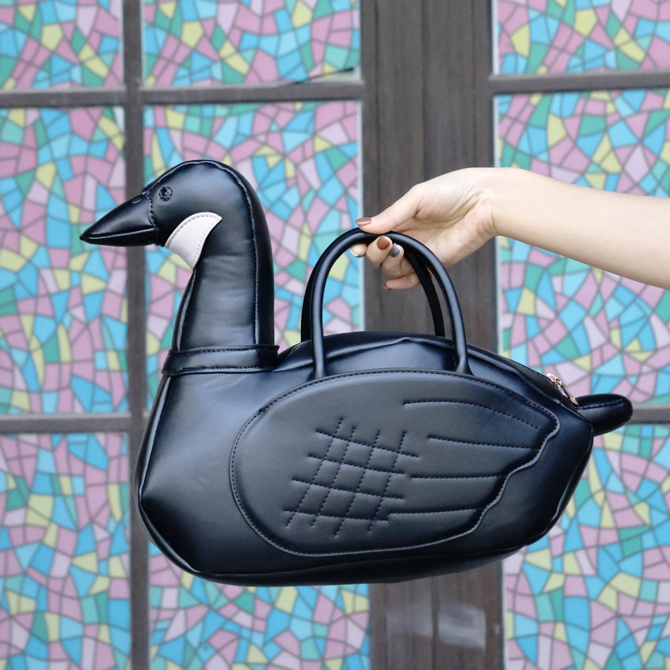 luxury Designer Purses and handbag Women's bag Purse pu leather handmade handbags funny Shape Shoulder bag