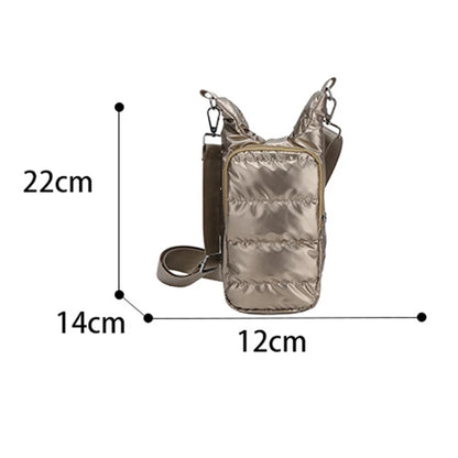 Water Bottle Crossbody Carrier Bag | Adjustable Bottle Sling Holder