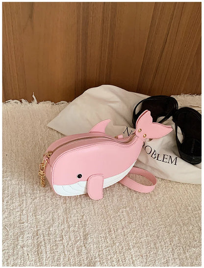 Cute Shark Crossbody & Clutch Bag | Novelty Purse for Women