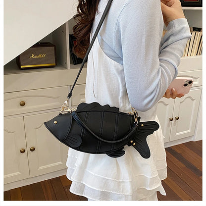 3D Fish Clutch & Crossbody Bag | Novelty Fish Purse for Women