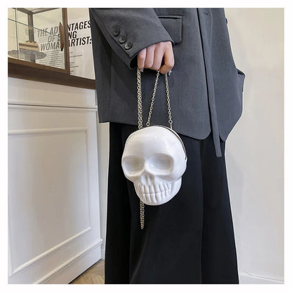 Halloween Skull Crossbody Bag | Cute Gothic Novelty Purse