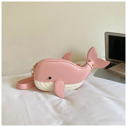 Cute Shark Crossbody & Clutch Bag | Novelty Purse for Women