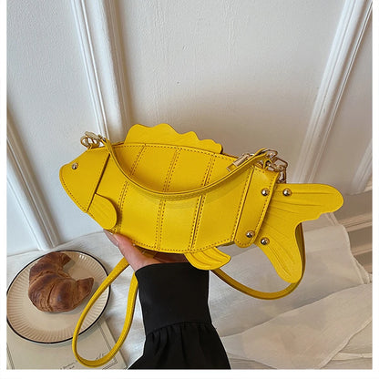 3D Fish Clutch & Crossbody Bag | Novelty Fish Purse for Women