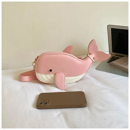 Cute Shark Crossbody & Clutch Bag | Novelty Purse for Women